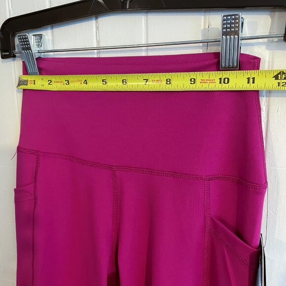 90 Degree By Reflex, Leggings SMALL, Lana Everyday LUX Crop Tight, Fuchsia PINK - Picture 2 of 10